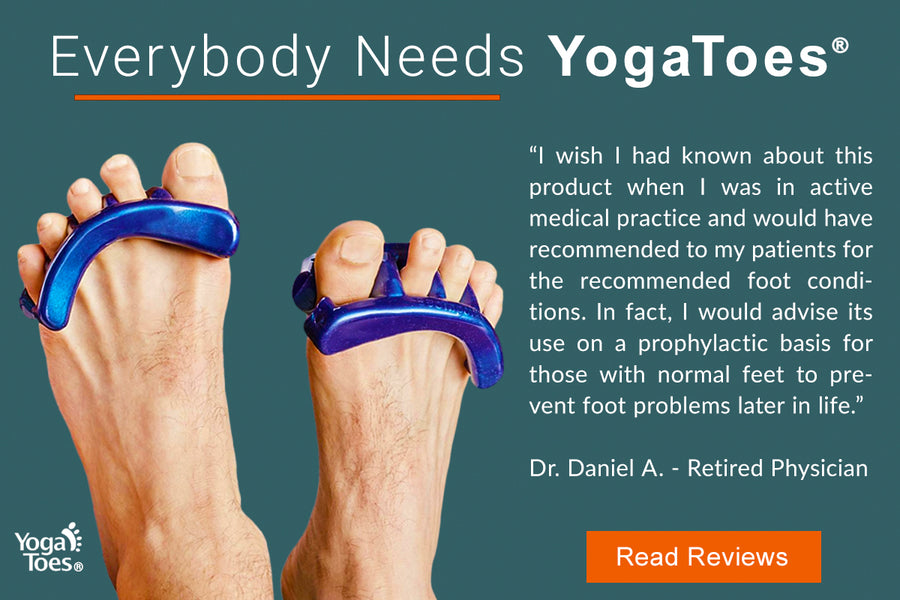 YogaToes®  The #1 Doctor Recommended Toe Stretcher & Separator